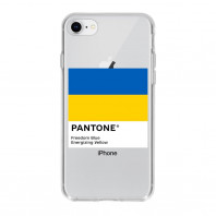 Патриотический чехол для iPhone SE 2020 с рисунком "Pantone" Патриотический чехол для iPhone SE 2020 с рисунком "Pantone"